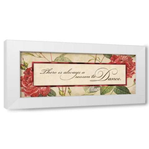 There is Always White Modern Wood Framed Art Print by Marrott, Stephanie