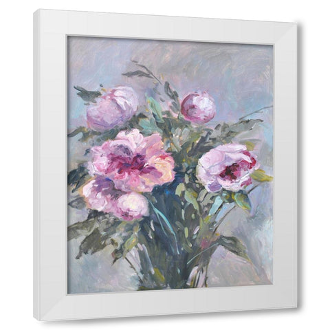 Stillife -2  White Modern Wood Framed Art Print by Stevens, Allayn