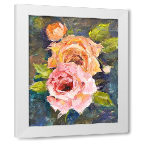 Still Life #2 White Modern Wood Framed Art Print by Stevens, Allayn