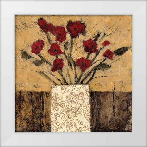 Instant Joy 2 White Modern Wood Framed Art Print by Bagnato, Judi