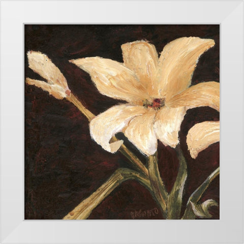 Summer Breeze 3 White Modern Wood Framed Art Print by Bagnato, Judi