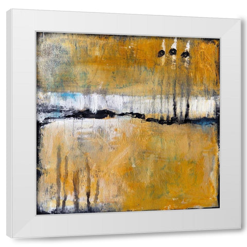 Daydream White Modern Wood Framed Art Print by Bagnato, Judi
