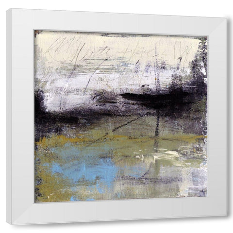 Lost and Found White Modern Wood Framed Art Print by Bagnato, Judi