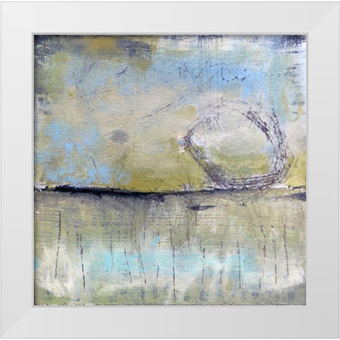 Unearthed White Modern Wood Framed Art Print by Bagnato, Judi