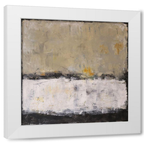Welcoming Tomorrow White Modern Wood Framed Art Print by Bagnato, Judi