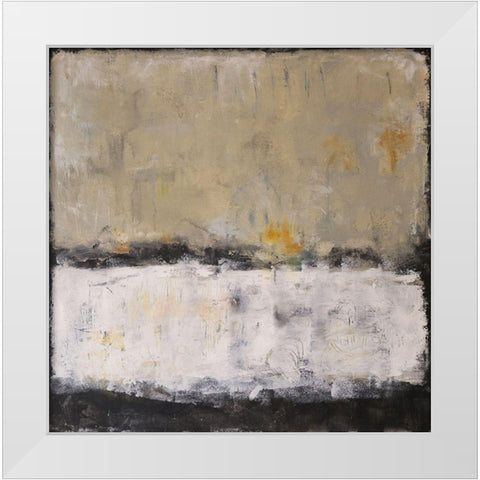 Welcoming Tomorrow White Modern Wood Framed Art Print by Bagnato, Judi