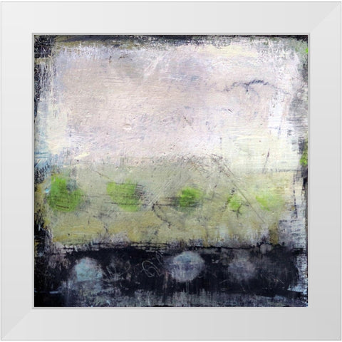 Renewal 2 White Modern Wood Framed Art Print by Bagnato, Judi