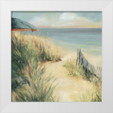 HAZ03 Bridgeport White Modern Wood Framed Art Print by Franklin, Elizabeth