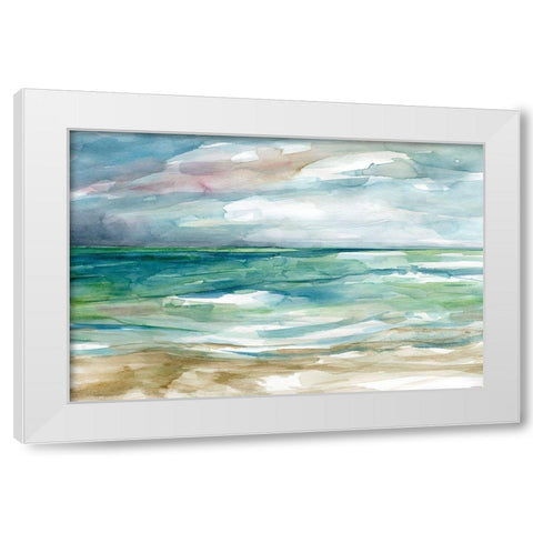 Low Tide 2 White Modern Wood Framed Art Print by Franklin, Elizabeth