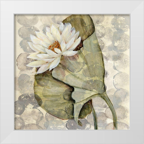 Amazonia 1 White Modern Wood Framed Art Print by Amore