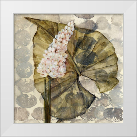 Amazonia 3 White Modern Wood Framed Art Print by Amore