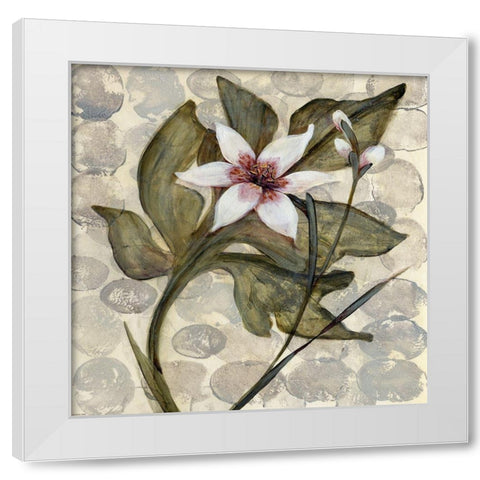Amazonia 4 White Modern Wood Framed Art Print by Amore