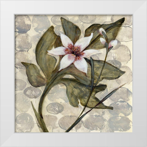 Amazonia 4 White Modern Wood Framed Art Print by Amore
