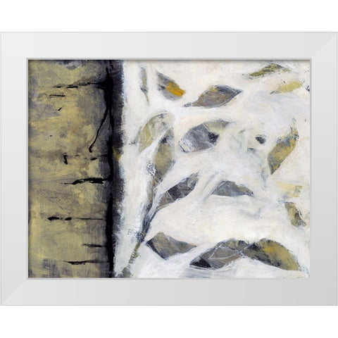 Whoever Abides In Love White Modern Wood Framed Art Print by Bagnato, Judi