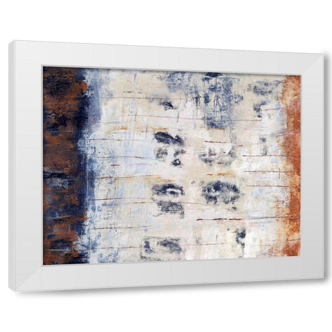 Found Love White Modern Wood Framed Art Print by Bagnato, Judi