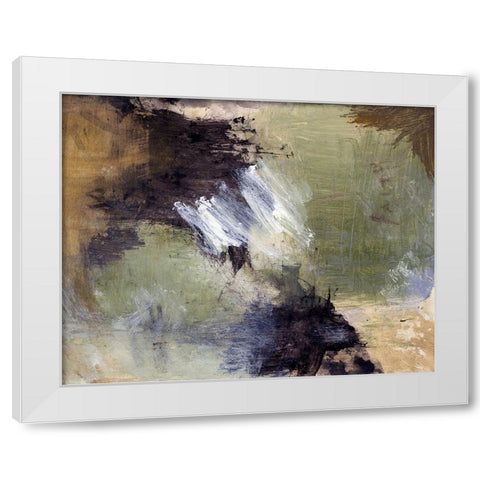 Faith White Modern Wood Framed Art Print by Bagnato, Judi