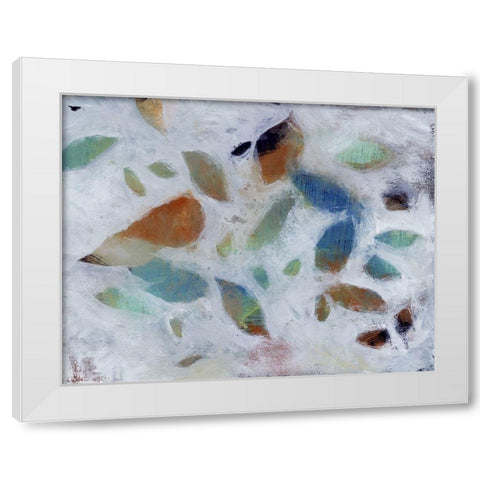 Made Through Him White Modern Wood Framed Art Print by Bagnato, Judi