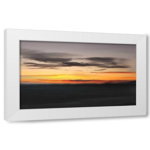 Ocean 10 White Modern Wood Framed Art Print by Linden, Sally