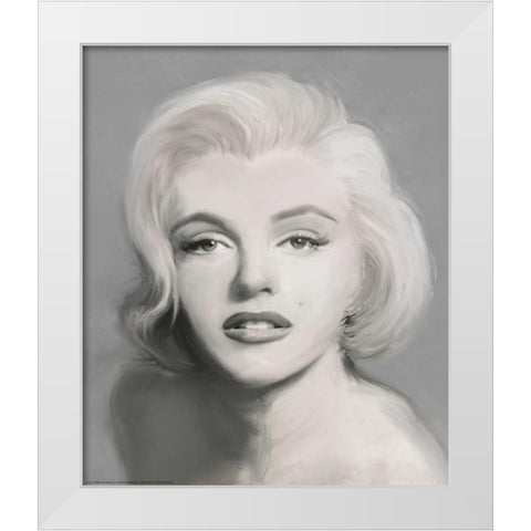 Beautiful White Modern Wood Framed Art Print by Michaels, Jerry