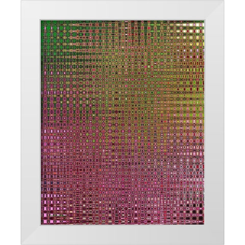Patterns #2 White Modern Wood Framed Art Print by Khilnani, Rajiv