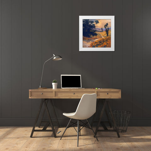 Afternoon 2 White Modern Wood Framed Art Print by Stevens, Allayn