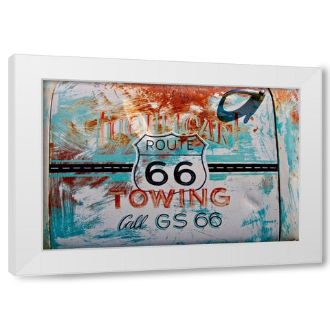 4 Bouys White Modern Wood Framed Art Print by Vizvary, Susan