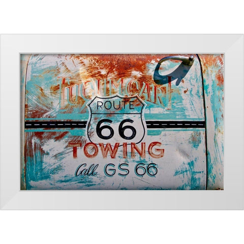 4 Bouys White Modern Wood Framed Art Print by Vizvary, Susan