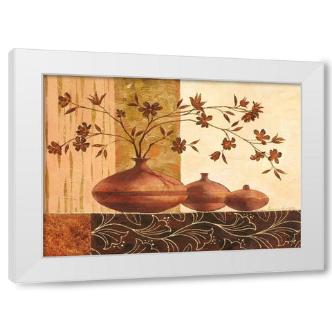 Piombino White Modern Wood Framed Art Print by Ancilotti, Claudia