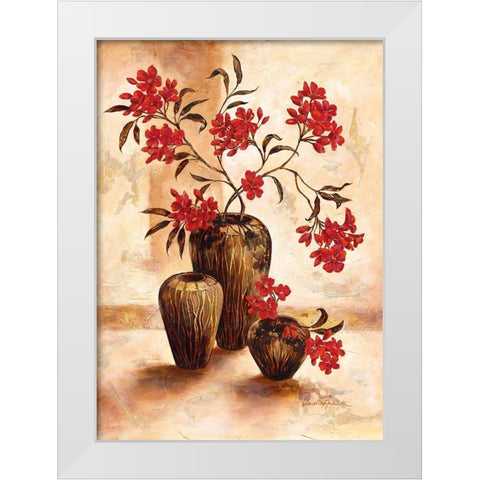 Zanzibar White Modern Wood Framed Art Print by Ancilotti, Claudia