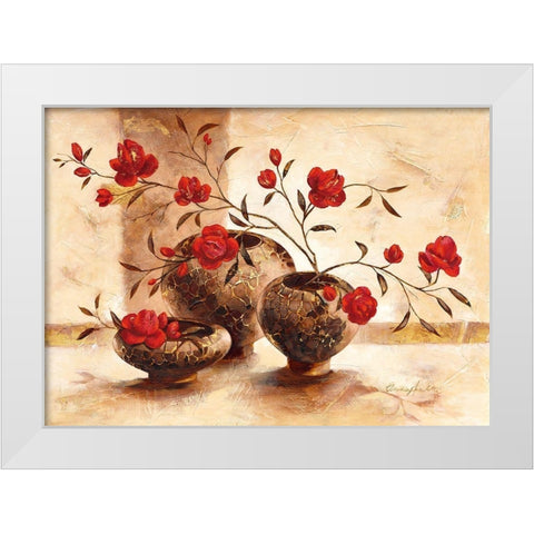 Mauritius White Modern Wood Framed Art Print by Ancilotti, Claudia