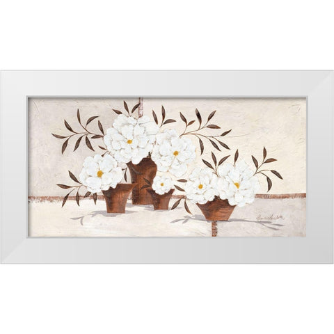 Light Bloom White Modern Wood Framed Art Print by Ancilotti, Claudia