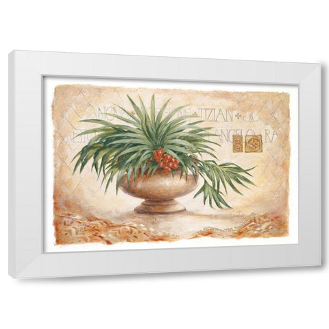 Tizian White Modern Wood Framed Art Print by Ancilotti, Claudia