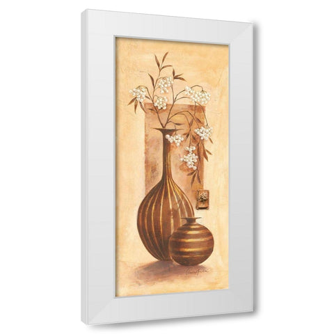 Portofino White Modern Wood Framed Art Print by Ancilotti, Claudia