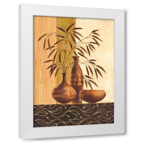 Carrara White Modern Wood Framed Art Print by Ancilotti, Claudia