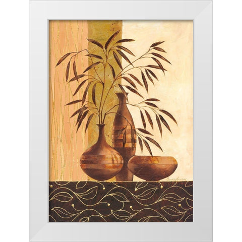 Carrara White Modern Wood Framed Art Print by Ancilotti, Claudia