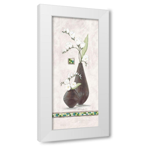 Secret Garden I White Modern Wood Framed Art Print by Ancilotti, Claudia