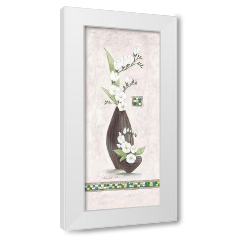 Secret Garden III White Modern Wood Framed Art Print by Ancilotti, Claudia