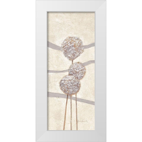 Pure Balance I White Modern Wood Framed Art Print by Ancilotti, Claudia