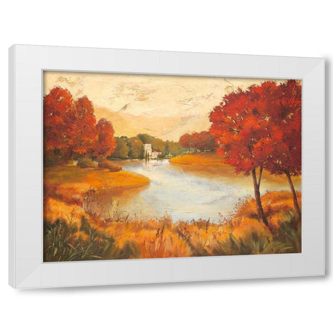 Summer Spirit White Modern Wood Framed Art Print by Ancilotti, Claudia