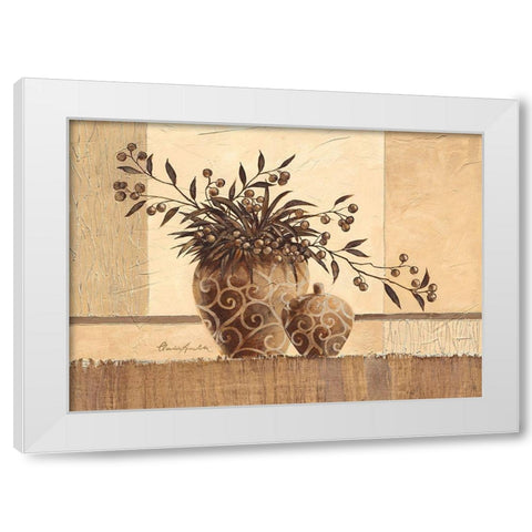Luxor White Modern Wood Framed Art Print by Ancilotti, Claudia