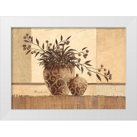 Luxor White Modern Wood Framed Art Print by Ancilotti, Claudia