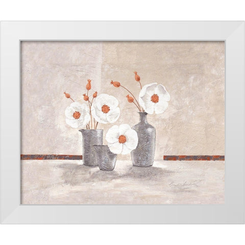 Sunny Day White Modern Wood Framed Art Print by Ancilotti, Claudia