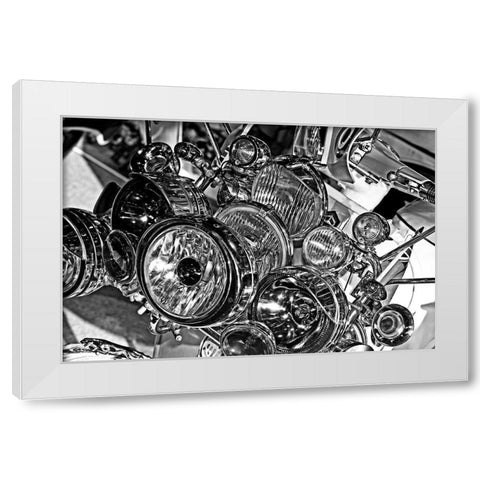 OLD-FASHIONED I White Modern Wood Framed Art Print by Fossey, George