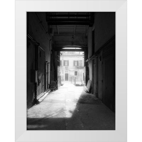 RUN-DOWN BUILDINGS I White Modern Wood Framed Art Print by Carlier, Dick