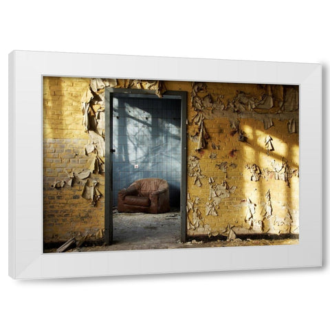 FORGOTTEN HOMES II White Modern Wood Framed Art Print by Carlier, Dick