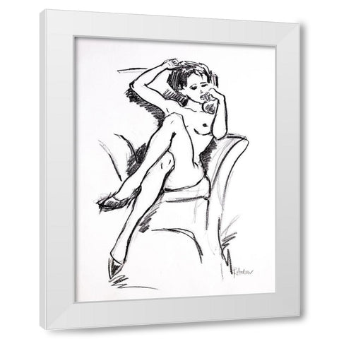Angie White Modern Wood Framed Art Print by Holzner, Renate