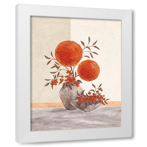 Inspiration Energy White Modern Wood Framed Art Print by Ancilotti, Claudia