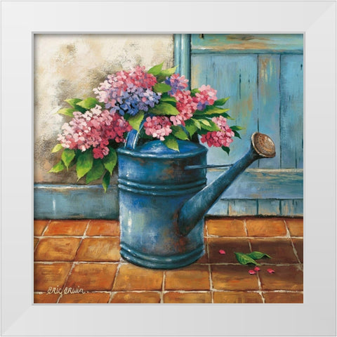 Summer Memory IV White Modern Wood Framed Art Print by Erwin, Eric