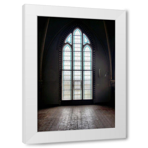 Noble Window II White Modern Wood Framed Art Print by Carlier, Dick