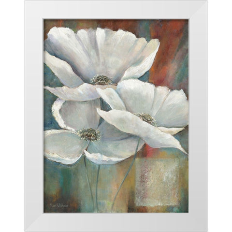 White White Modern Wood Framed Art Print by Withaar, Rian